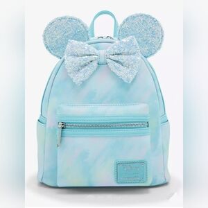 Loungefly Disney Minnie Mouse Sequin Bow Backpack